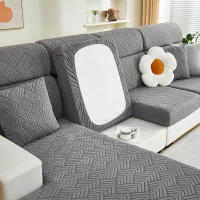 Cubierta De Sofá Con Patrón De Jacquard Rayado Estilo Capa De Ducha Versátil Todo El Año Fácil De Instalar Para Sofá L Asiento Individual Y Sofá De Dos Plazas - details 19