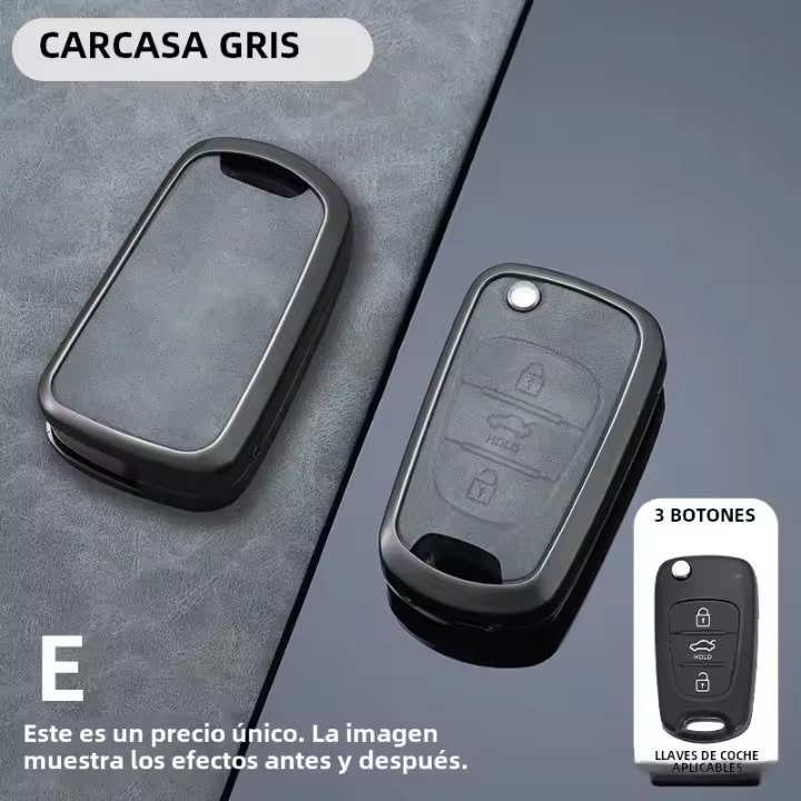 Cubierta De Llave De Aleación Para Hyundai I20 I30 Ix20 Ix35 Elantra Accent KIA Sportage Rio 3 Soul Optima Ceed pro K5 K2 Pride - 1
