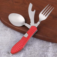 Juego De Utensilios De Camping Plegables - Cuchillo Fork Sartén Multi-Funcional Para Actividades Al Aire Libre Y Deportes Picnic Viaje - details 11