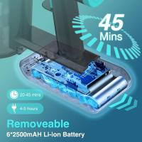 WOWGO S108B Aspiradora Escoba Inalámbrica 30Kpa Autonomía 45 Mins , ENVIO 24H *( PRODUCTO CON USO, SIN CAJA ) - details 3