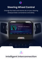 Junsun Radio Coche para KIA Sportage 3 2010 2011 2012 2013 2014 2015 2016 Inalámbrico CarPlay Android Auto AI Voice 2 din Pantalla Coche Android Auto Multimedia Navegación GPS Auto radio - details 12