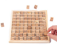 Juguetes Educativos De Madera Montessori Para Niños Tabla De Multiplicación 9x9 Aide Docente De Matemáticas Para Guardería Regalo Para Niños Y Niñas De 3-12 Años - details 2