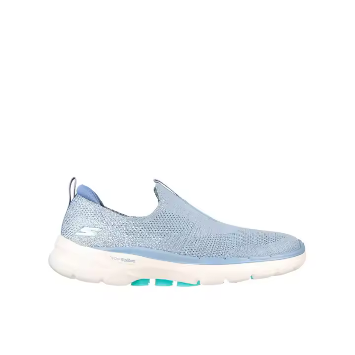 Skechers Go Walk 6 - Glimmering Zapatillas deportivas para mujer azules en textil 82391 - 1