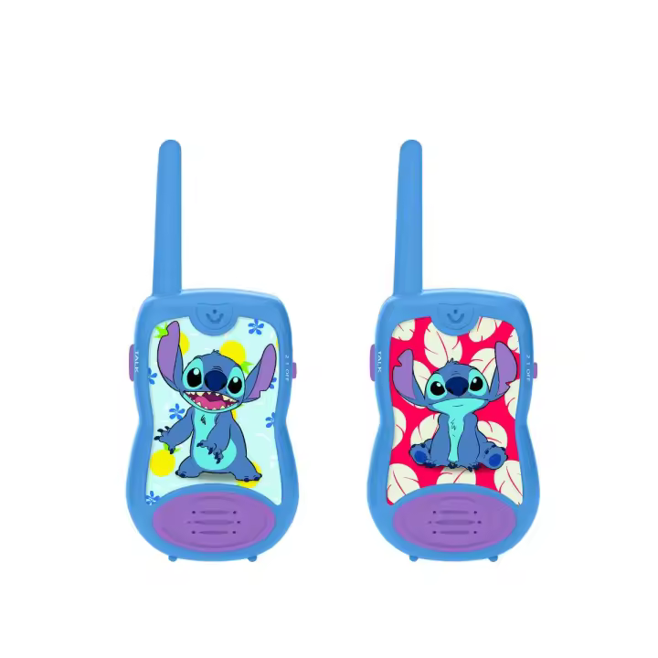 LEXIBOOK - Walkie Talkies Disney Stitch alcance 200m - 1