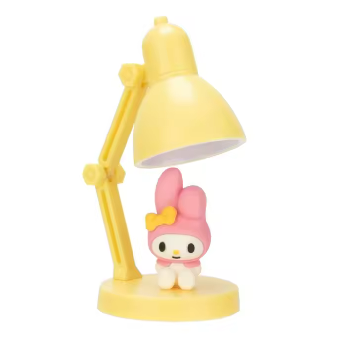 Mini Lámpara  Decorativa My Melody Sanrio - Luz LED Kawaii amarilla Exclusiva - Edición Limitada Coleccionable - Dormitorio Infantil funciona a pilas incluidas blue sky - 1