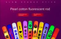 LED Foam Sticks Multicolor Luz Parpadeante En La Oscuridad Batones De Foam Para Fiestas De Cumpleaños Bodas Conciertos Festivales - details 0