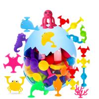 Juguete Educativo Para Baño De Bebé Delfín De Plástico ABS Juguete Flotante Interactivo Para Niños De 0 a 12 Años Juguete De Piscina Con Ventosa Animal Marino - details 5