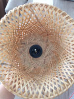 Lámpara Colgante De Bambú Pendentivo Luz De Techo Rattan Wicker Tejido a Mano Enredado Para Hogar Comedor Estilo Sudeste Asiático - details 17