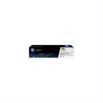 Toner hp 126a ce312a amarillo 1000 página cp1025nw - - 1