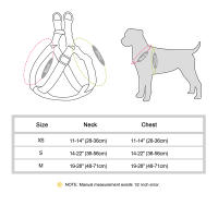 Harnés De Nylon Malla Para Perros Pequeños Y Medianos Reflectante Personalizable Ajustable Y Duradero Para Pitbull Bulldog - details 0