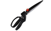 Tijeras de césped con cabezal giratorio de 180 grados, tijeras ligeras de jardín con mango de bucle, hoja de acero SK-5 de 5 pulgadas, ideal para cortar bordes y recortar hierba decorativa. - details 3