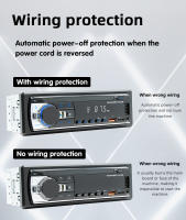 Reproductor De Radio Para Coche HIPPBQCC 1 Din MP3 Digital BT Estéreo Con USB Y Control Del Volante Reproductor De Música FM Audio Digital In-Dash 12V - details 3