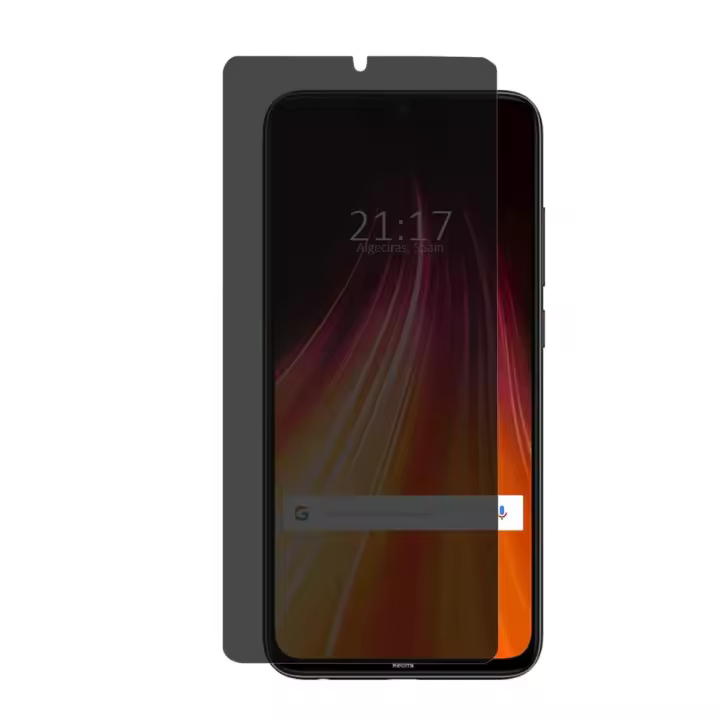 Protector Pantalla hidrogel Privacidad Antiespías para Xiaomi Redmi Note 8T - 1