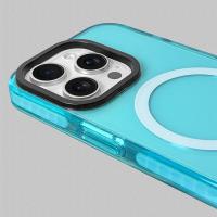 Funda De Silicona Transparente Para iPhone 16 pro Max 15 14 13 Con Airbag Magsafe Protección Antichoque Y Carga Inalámbrica Magnética - details 3