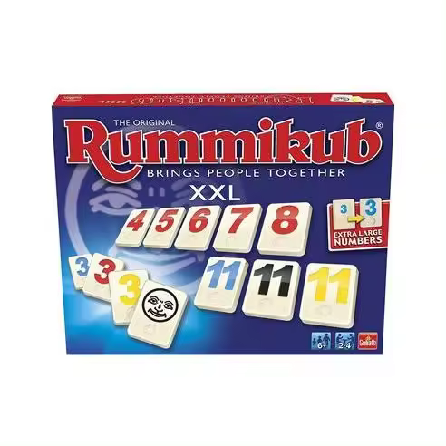Goliath Rummikub - Original: Juego de Mesa XXL Fichas Estra Grandes - 1