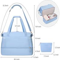 Bolso del Gimnasio para las mujeres, Bolso de noche del Fin de Semana del petate del Viaje del ,Bolsa de equipaje de fitness - details 4