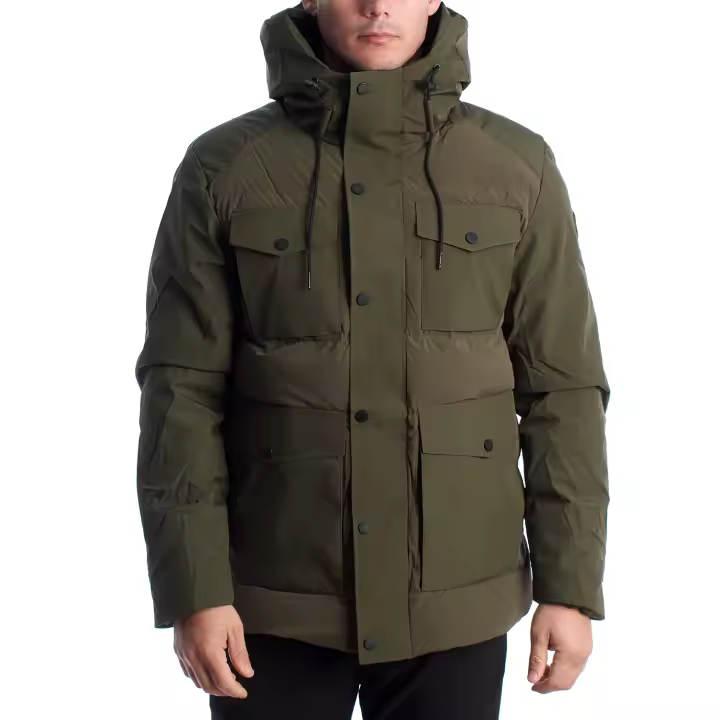 U.S. Polo Assn.-Chaqueta Parka de Hombre Acolchada con Capucha US40127016 - 1