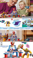 LEGO 10794 Marvel 4+ Cuartel General Arácnido del Equipo Spidey Set de juguetes de superhéroes - details 0