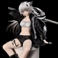 Figura De Acción Anime Kawaii 15Cm Furyu Arknights Amiya Lappland Noodle Stopper PVC Colección De Estatuillas Juguete Para Niños Y Adultos - details 1