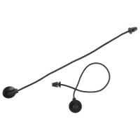 2pcs Cuerda De Estante Trasero Para Ford Focus MK3 Alforja De Maletero Cubierta De Tira Cinta Clip Piezas De Automóvil Material Plástico Y Nylon - details 4