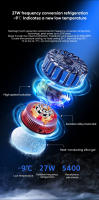 REDMAGIC Cooler 4 Pro 27W Semiconductor Cooler Optimizado para RedMagic 9S Pro, iPhone 15 Pro Max, iPhone 12 Pro, Xiaomi 12, Enfriador de teléfono para juegos, RGB LED Enfriador de teléfono móvil, ENVÍO DESDE ESPAÑA - details 11