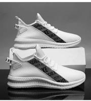Zapatillas De Hombre Transpirables De Malla Blanco Moda Gimnasio Casual Ligero Para Caminar Zapatos De Tamaño Grande Para Parejas - details 13