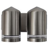 vidaXL Aplique de pared cónico, LED e inoxidable - details 1