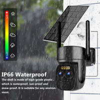 Cámara De Seguridad Solar WIFI Dual Lente 10X Zoom PTZ 8MP IP Exterior Impermeable Con Audio Bidireccional Y DVR CCTV - details 10