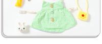 Juego De Arnes Y Correa Para Pequeños Animales Con Estampado De Vestidos Para Cochinillas Conejos Y Ratones Ideal Para Caminar Al Aire Libre - details 12