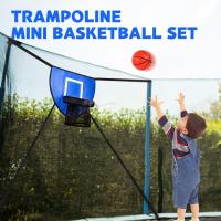 Mini Anillo De Baloncesto Para Trampolín Con Envolvente Estante Universal De Baloncesto Para Niños Juguetes Acessorios De Trampolín - details 3