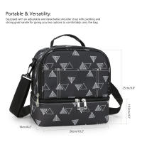 Bolsa De Pecho Para Amamantar Con Compartment Frío Doble Capa Impermeable Para Leche Materna Bolsa De Almuerzo Para Trabajar Al Aire Libre - details 12