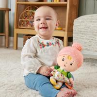 Fisher-Price  mi primera Muñeca de trapo abracitos y ruiditos con sonajero y mordedor  +6 Meses Mattel HXK44 - details 1