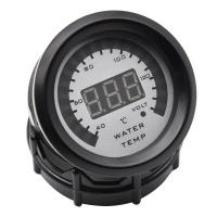 Gauge De Temperatura Del Agua Para Coche Con Sensor Y Adaptador De Tubo 40-140℃ Medidor Digital De Temperatura Para Carburado 12V - details 2