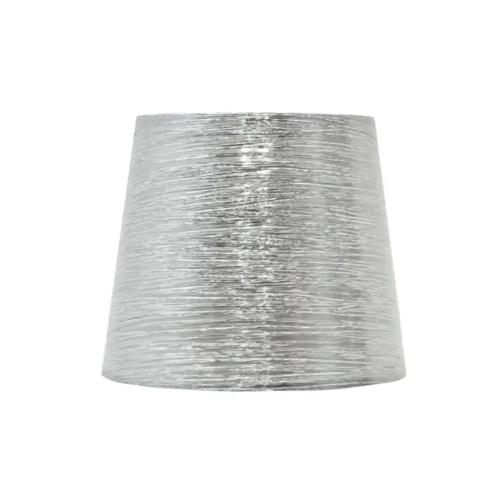 Fabrilamp - Pantalla Nova E27 40dx20dx28htejido Plata Brillo - 1