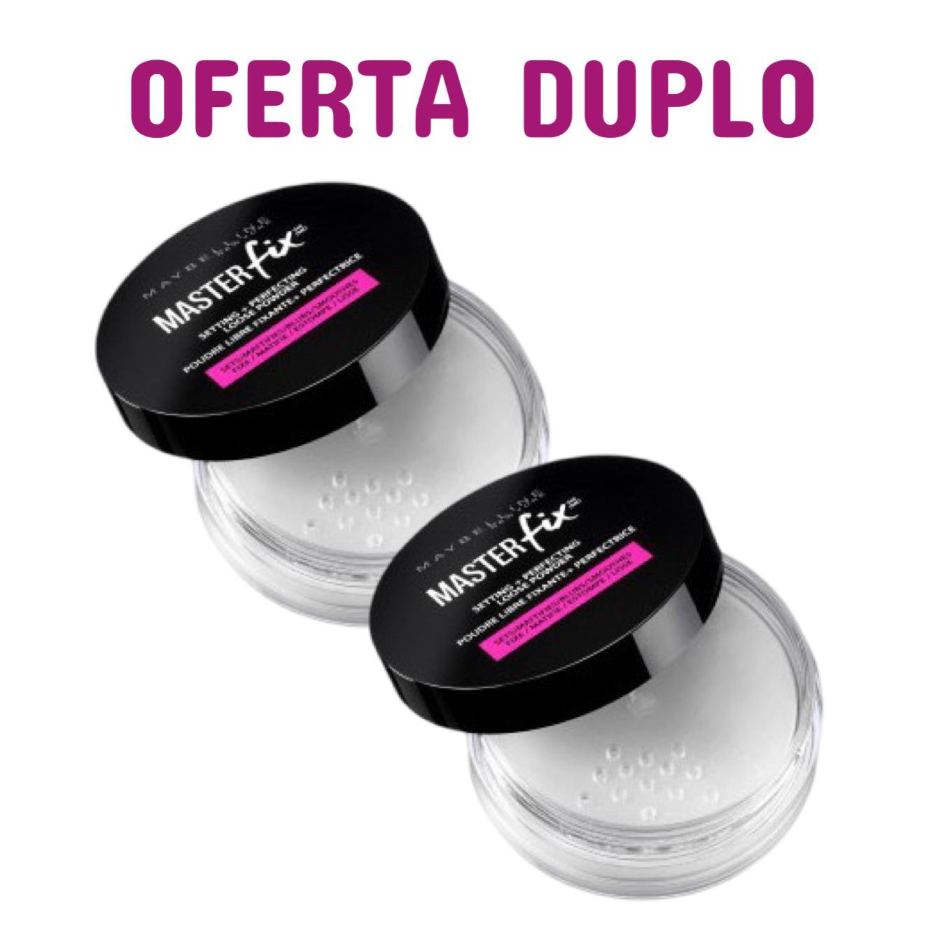 PROMOCIÓN DUPLO MAYBELLINE FACESTUDIO MASTER FIX POLVO SUELTO TONO UNIVERSAL 6 g