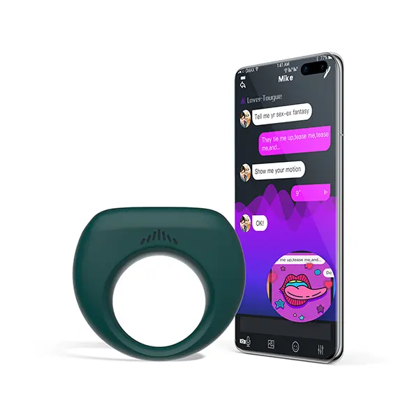 Belover Anillo Vibrador Recargable Dante II App Magic Motion - Estimulación Clítoris Control Remoto - 1