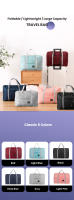 Bolsa de lona de viaje plegable para mujer y niña, bolsa de transporte ligera de gran capacidad para viajes de fin de semana - details 0