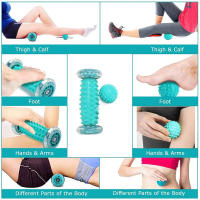Juego De Masajeador De Pies Con Bola Espinosa Terapia Para Plantar Fasciitis Dolor De Talón Arco Muscular Relaxación Punto Trigénero Manual - details 5