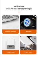 Lámpara De Proyección De Atmósfera Nocturna Mini RGB USB Para Fotografía Selfie Fiesta Decoración De Habitación Dormitorio - details 10