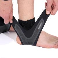 Vendaje elástico para tobillo, ajustable y transpirable, para protección deportiva contra esguinces y lesiones, funda para el talón (textura de panal, XL, 2 unidades) - details 4