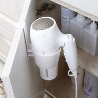 Estante De Baño ABS Soporte Para Secador De Pelo Montado En La Pared Organizador De Accesorios De Baño Con Rack Para Secador - details 19