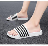 Zapatillas De Hombre Y Sandalias De Mujer Con Rayas Para La Piscina Sandalias De Playa De Tamaño Grande No Slip Para El Hogar - details 10