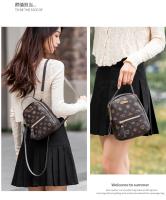 Nueva Mochila Casual De Flor Para Mujer 2023 Estilo Coreano Bolso De Hombro Pequeño Para Uso Diario Material PU Con Lining De Poliéster - details 10