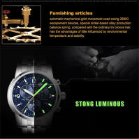 Reloj Métrico Para Hombre GUANQIN 2025 Lujo Automático Multifuncional Resistente Al Agua Con Marcas Arábigas Y Cristal De Zafiro - details 2