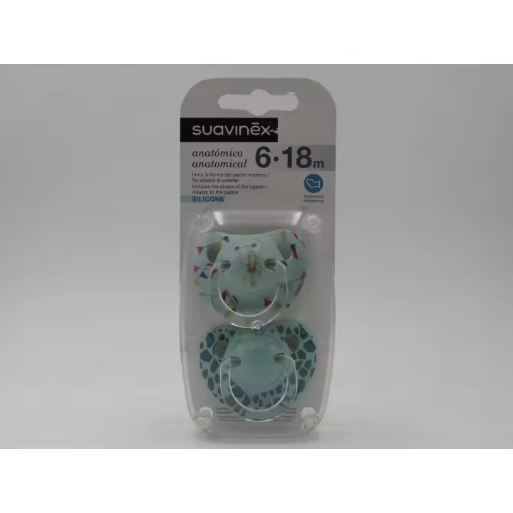 SUAVINEX - CHUPETE ANATÓMICO DE SILICONA DE 6.18m - 1