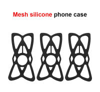 4PCS Correa De Silicona Antideslizante Para Motocicleta Seguridad Elasticidad Pure Silicone Repuesto Para Teléfono Mesh - details 0
