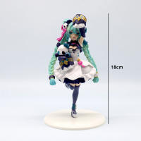 Figura De Acción De Anime PVC Hatsune Miku Muñeca Coleccionable Para Niñas Juguete De Personajes De Anime Cinnamoroll Piapro Panda - details 0