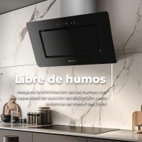 Campana Extractora EVVO CE43 60 cm de Ancho Decorativa, Potencia 800 m³/h, Táctil y Gestual, Filtro de Aluminio y Carbón - details 1