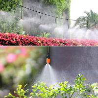 Sistema De Riego Por Aspersión Micro Para Jardín Patio Con Mister De Agua Y Enfriamiento 5M Y 10 Cabezales De Aspersor - details 0