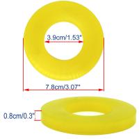 2X Almohadilla De Silenciador De Goma Universal Para Montaje En Torre De Amortiguadores Absorbedor De Choques Antideslizante Reducción De Ruido Para Conducción Silenciosa - details 4